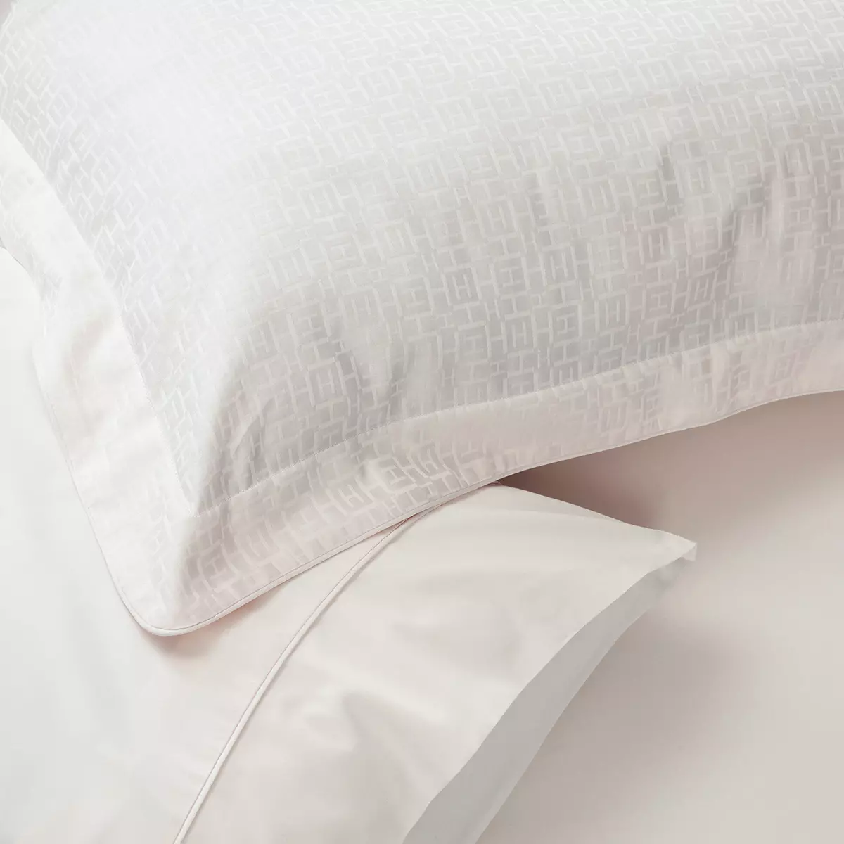 Hälsa Borås Duvet Cover Set Cream White Pillowcase & Sheet